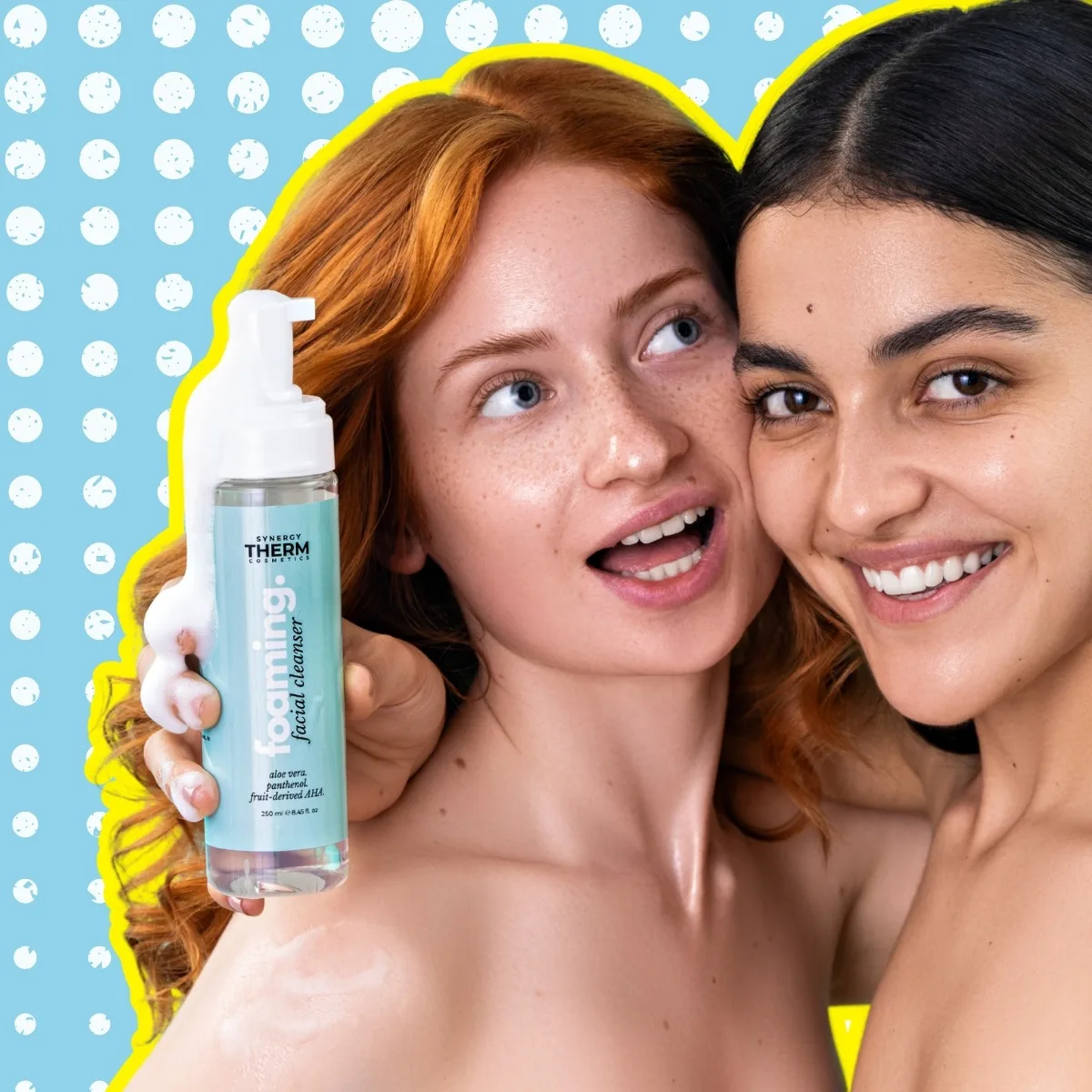 Foaming Facial Cleanser with Fruit-derived Acids, Aloe Vera and Panthenol - Image 7
