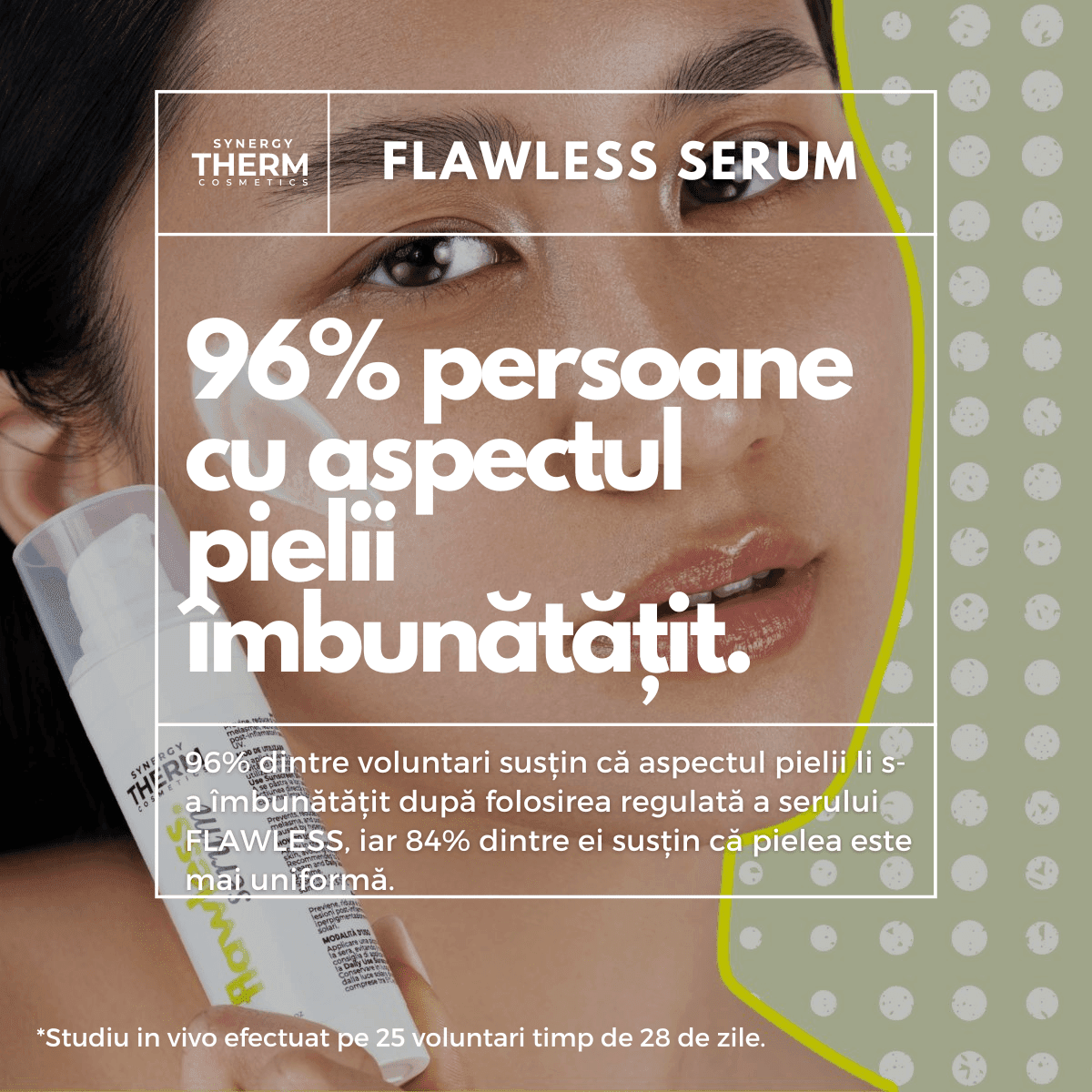 Ser Pete Hiperpigmentare, Flawless Serum, cu Acid Tranexamic, Arbutină și Niacinamide (2)