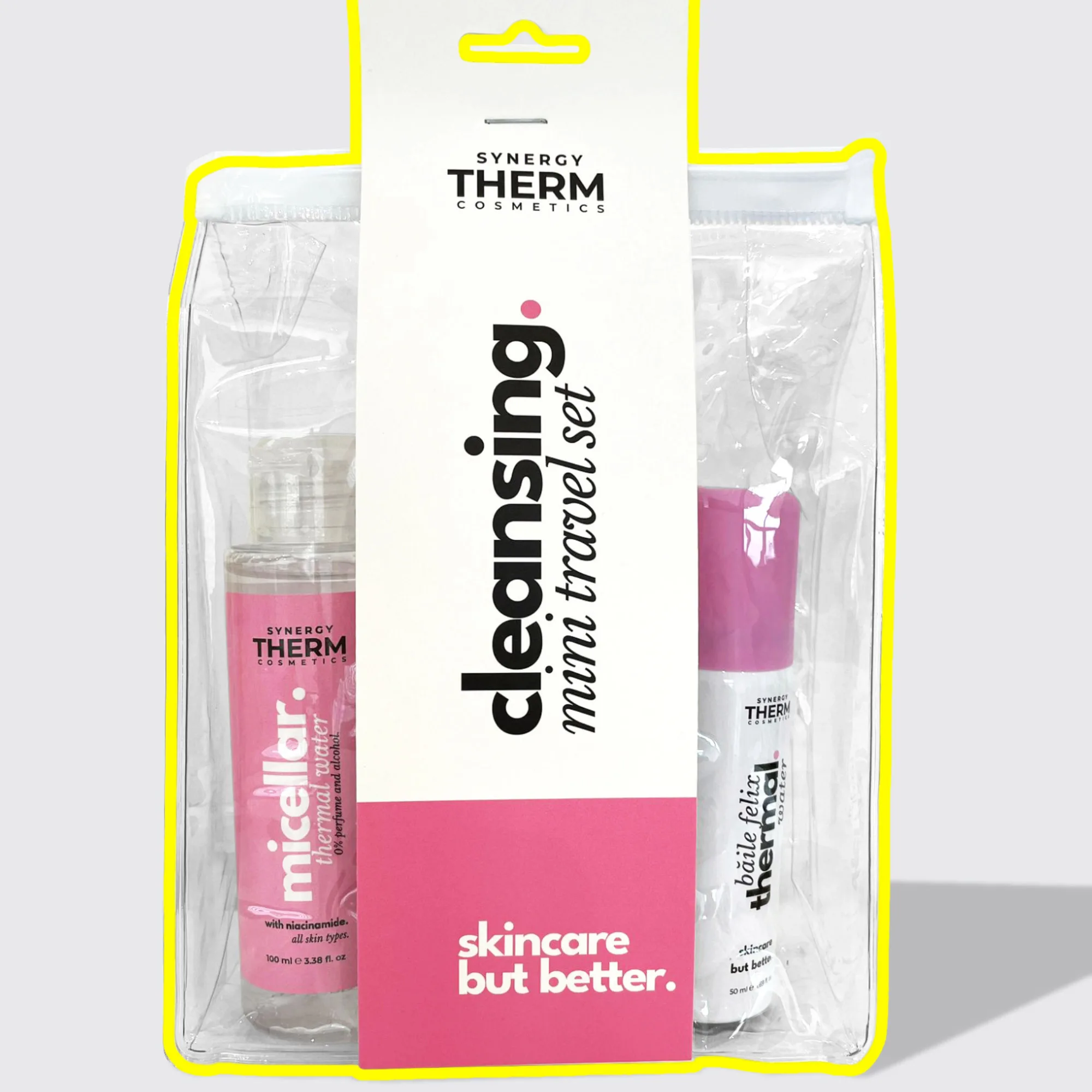 mini travel size kit - Synergy Therm Cosmetics - Skincare but better.