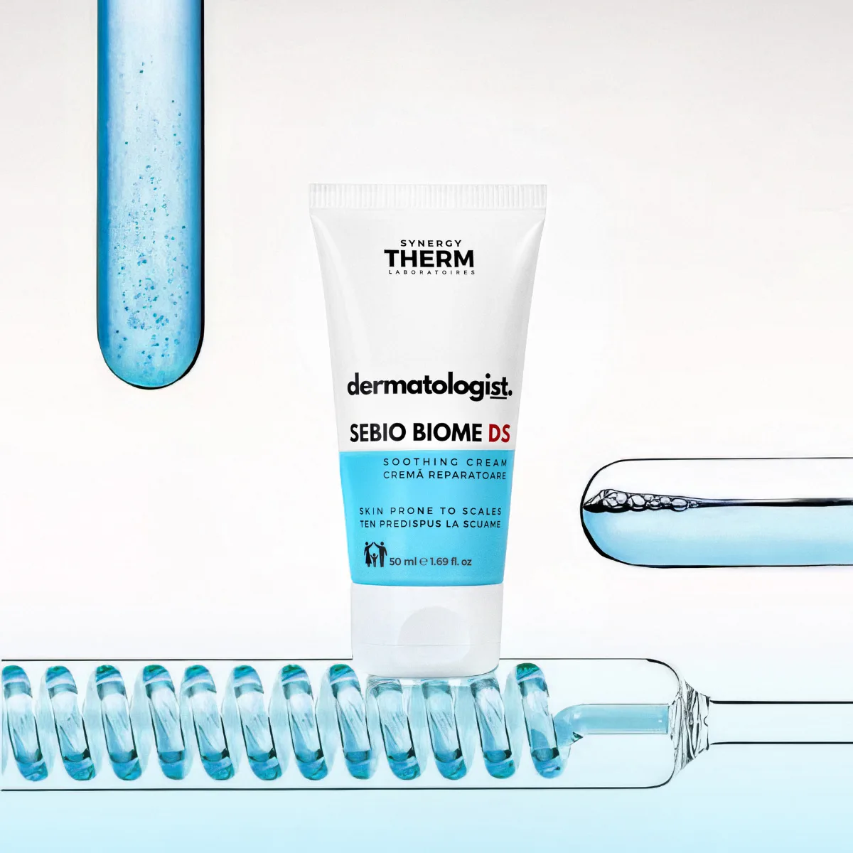 Cremă dermatită seboreică - Sebio Biome DS - pentru tenul cu dermatită seboreică 50 ml - imagine 2