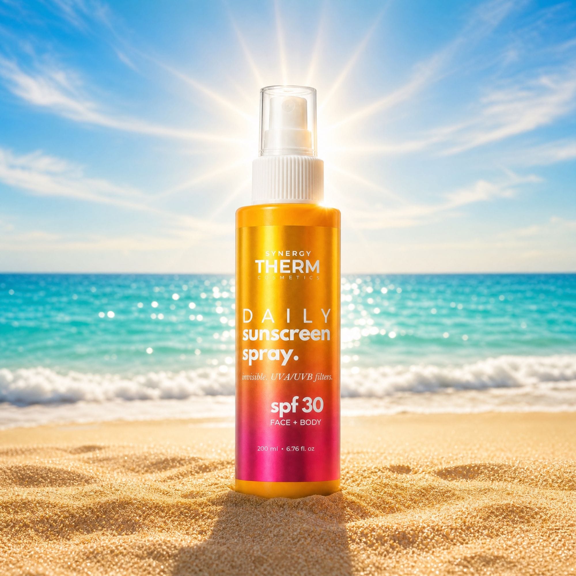 オリジンズ Spring Fever Premier Soleil 50ml Daily Sunscreen Spray SPF 30, Protecție Solară Lejerǎ, UVA/UVB