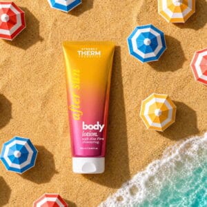 After Sun Body Lotion, Soothing Shimmering Aloe Vera Lotion for Sun-Exposed Skin, Refreshing & Hydrating Effect, 250ML - Image 3