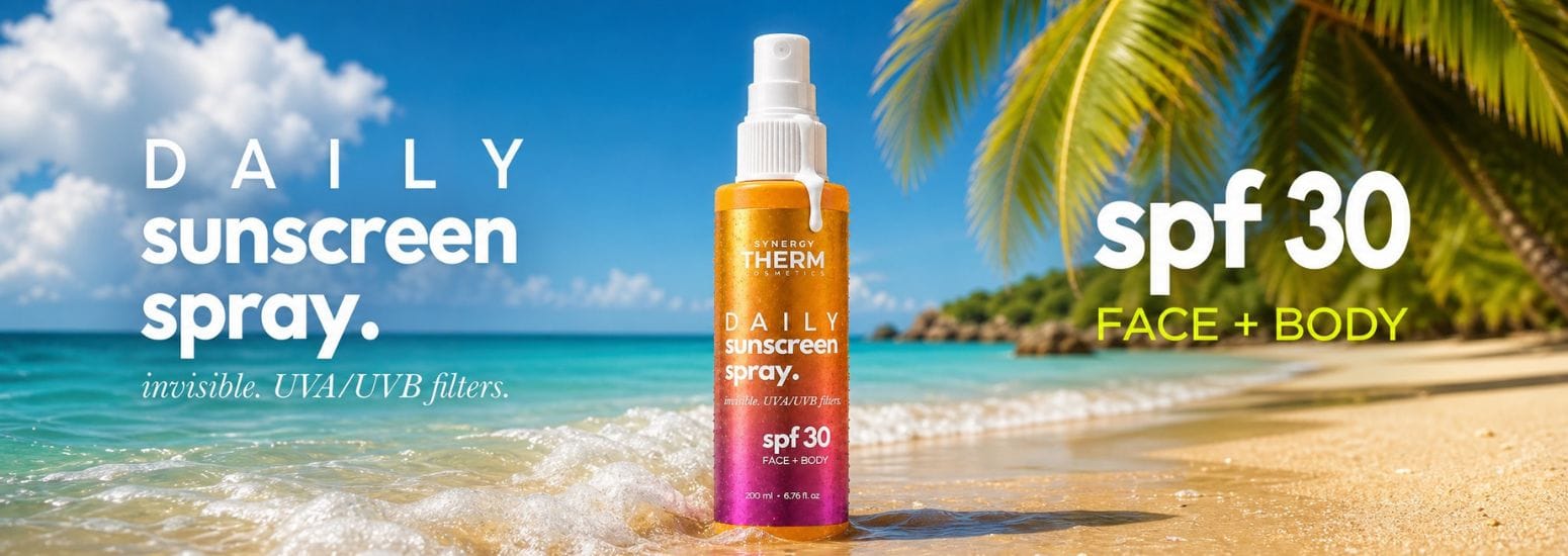 Daily Sunscreen Spray SPF 30, Lightweight Protection, UVA/UVB, Quick Absorption, Invisible Finish, 200ML
