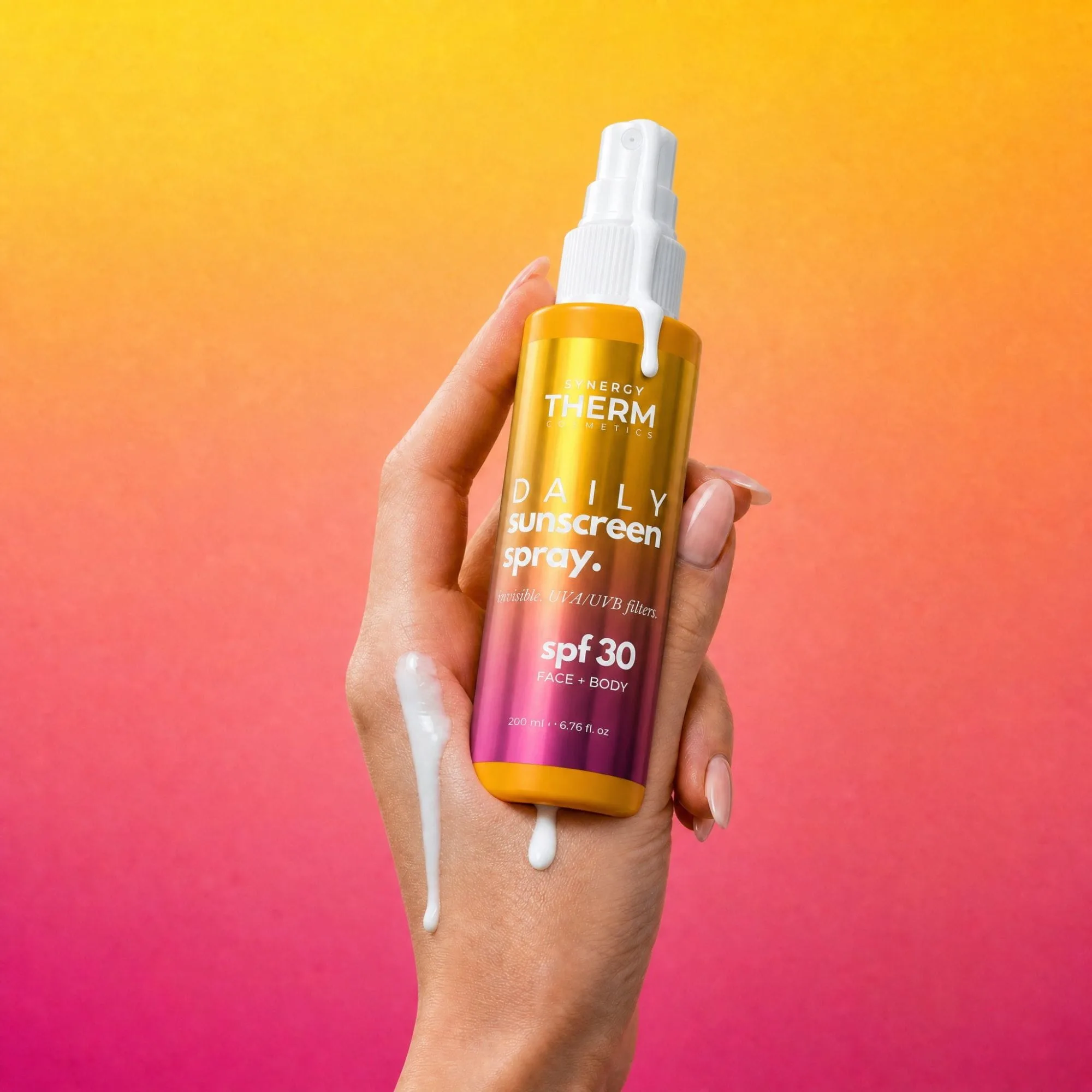 Daily Sunscreen Spray SPF 30, Protecție Solară Lejerǎ, UVA/UVB