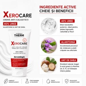 Xerocare Anti-Calluses Cream With 40% Urea, Allantoin & Shea Butter - 50ml - Image 3