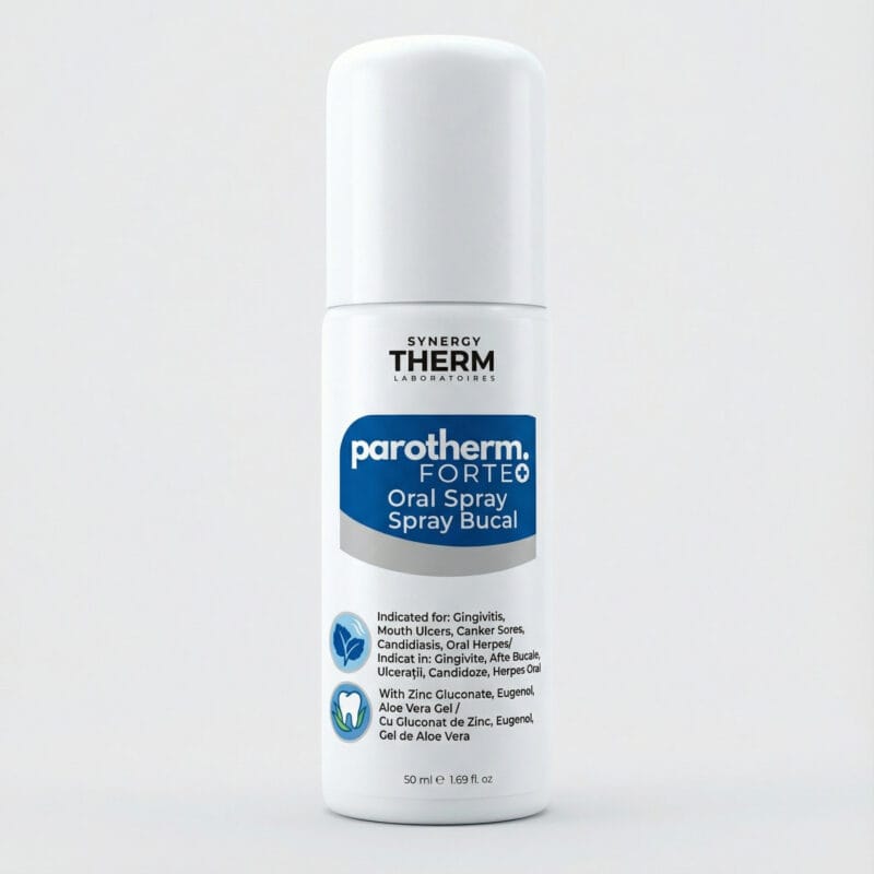 Parotherm FORTE - Spray Oral Antimicrobian pentru Mucoasă și Halitoză, cu Xylitol