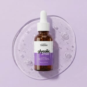 Glycolic Acid Facial Serum with Ceramides - Gentle Exfoliation & Hydration - Image 2