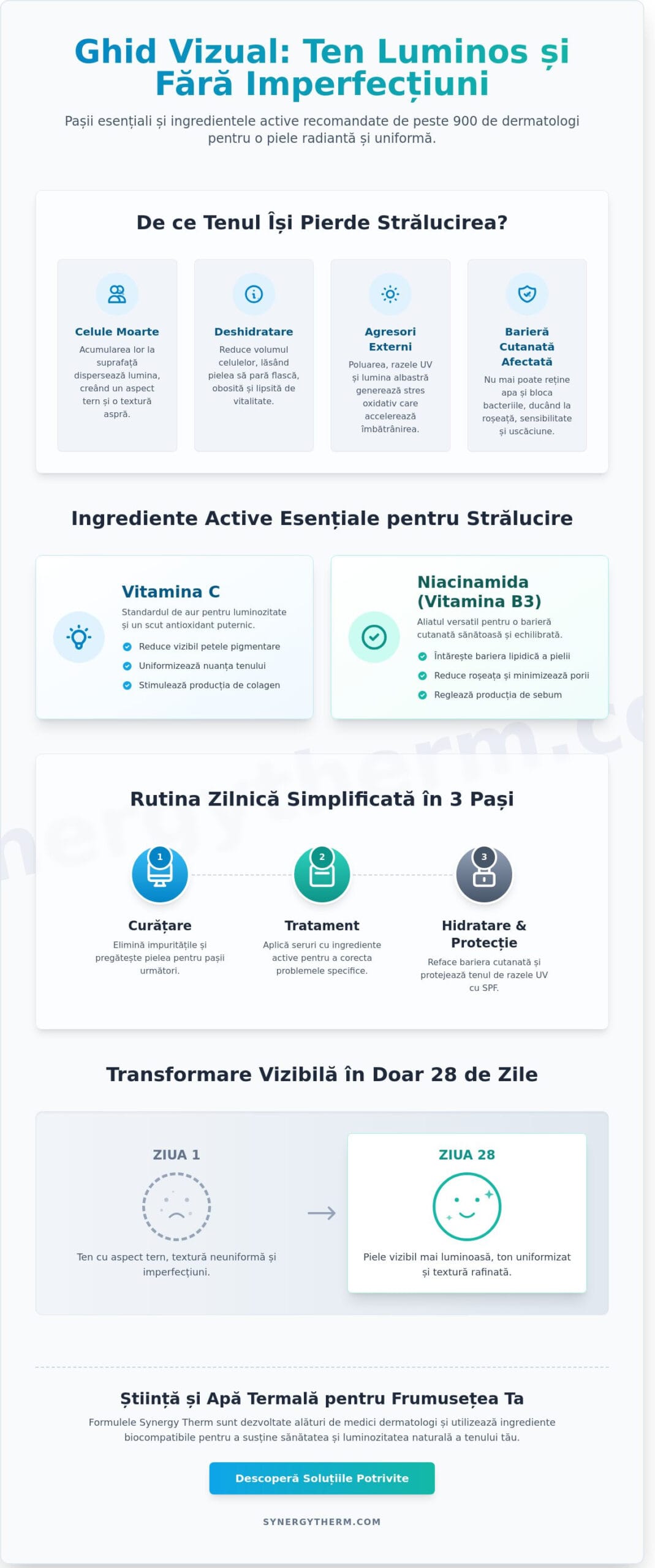 Cum să ai un ten luminos și fără imperfecțiuni: Ghidul tău complet pentru 2026