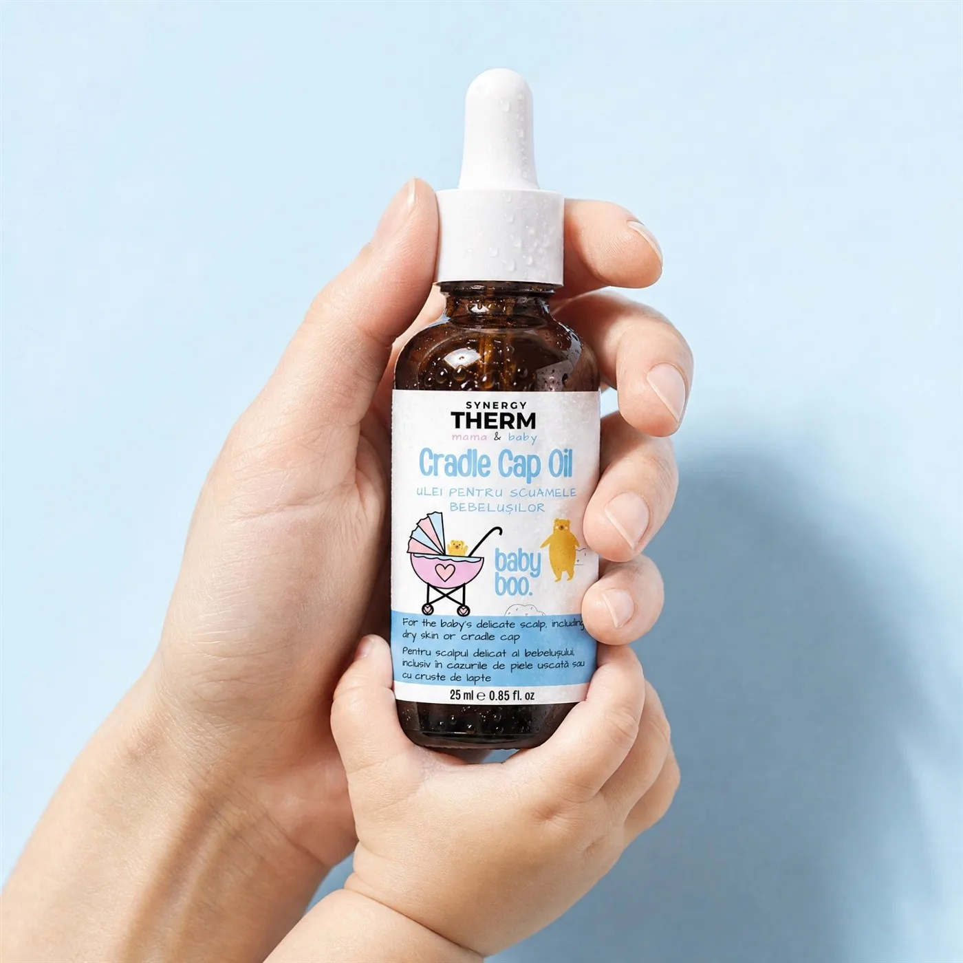 Synergy Therm Mama & Baby - Cradle Cap Oil, for Sensitive Scalp