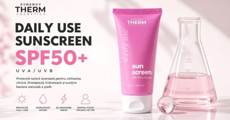 Crema cu SPF 50 pentru ten sensibil: Ghid complet pentru protecție și confort în 2026