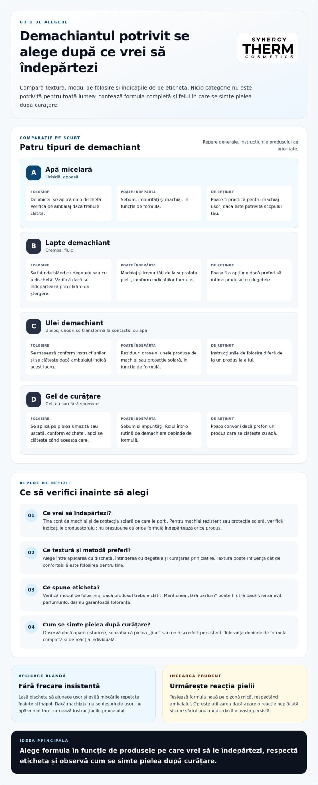 Apă micelară sau demachiant pentru ten sensibil: cum alegi? Apă micelară sau demachiant pentru ten sensibil: cum alegi?